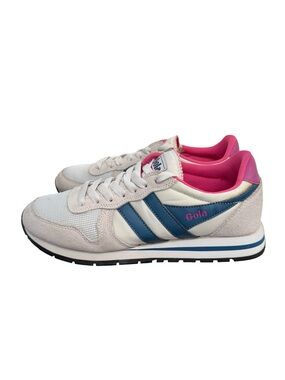 Gola Women's SeaSalt Blue and Hot Pink Sneakers